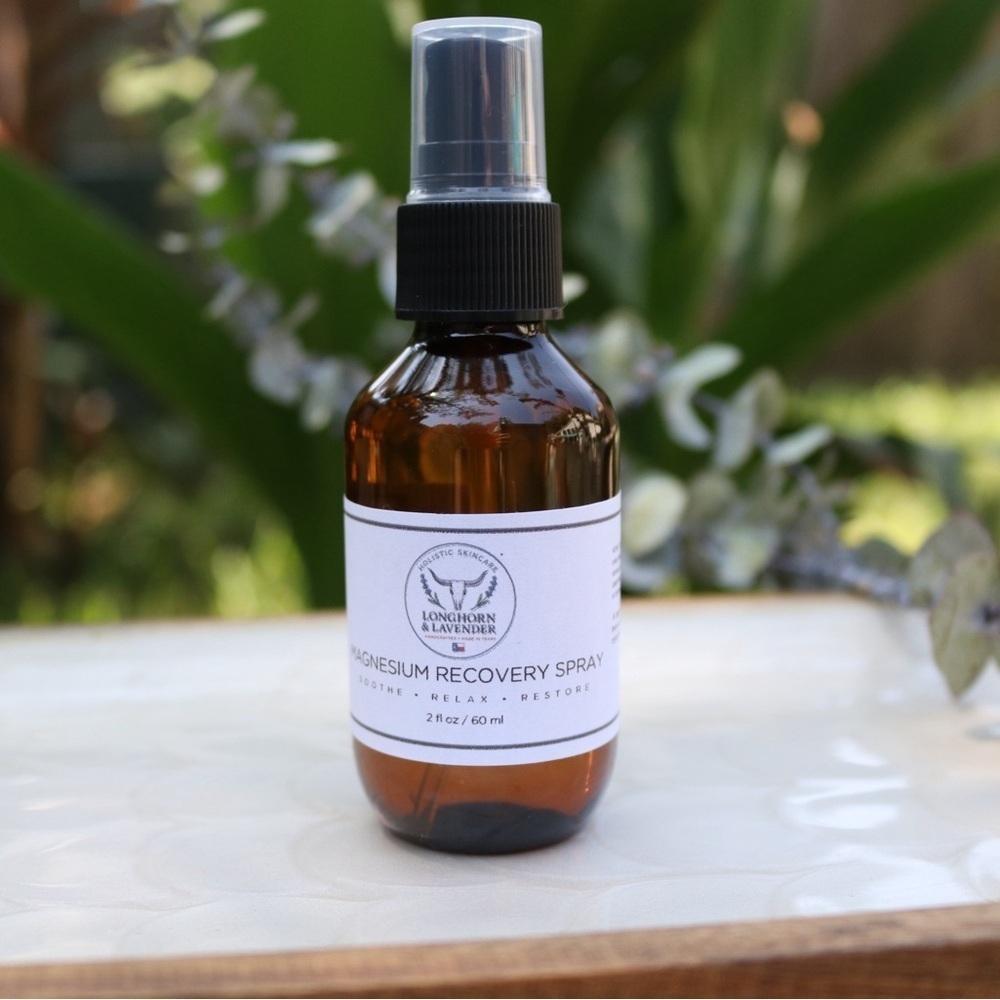 Longhorn & Lavender Magnesium Recovery Spray  2oz